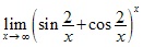 lim x→∞ (sin2/x cos2/x)^x